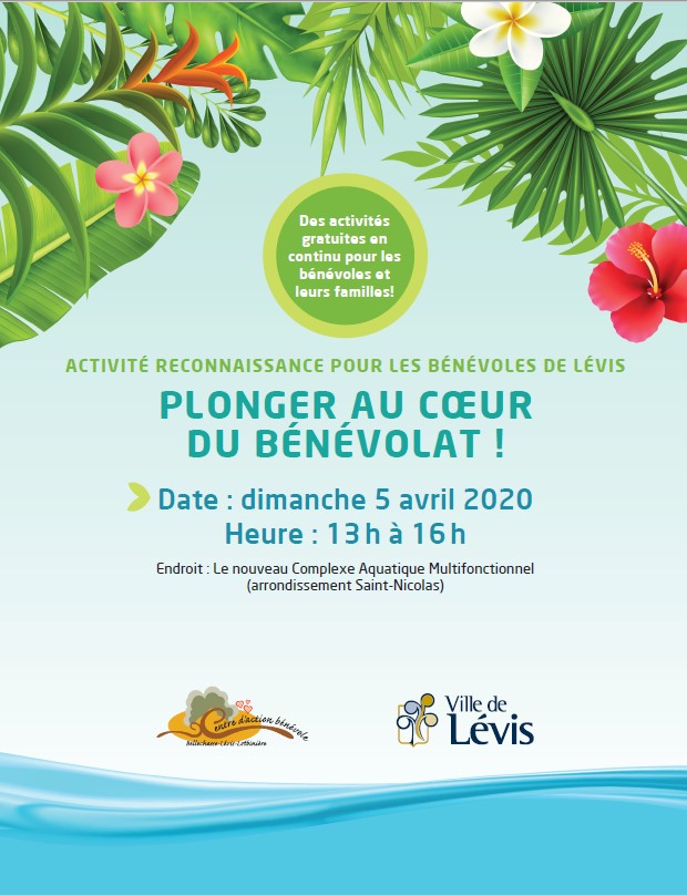Plonger au coeur du bénévolat! Plonger au coeur du bénévolat!