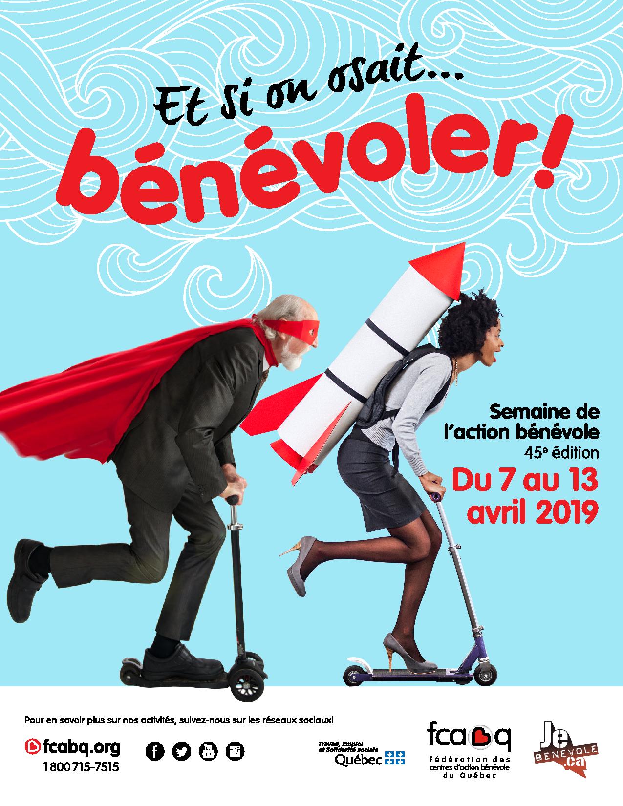 Et si on osait... bénévoler! 2019