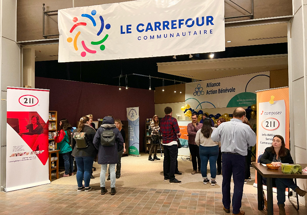 Nouveau! Le Carrefour communautaire ouvre ses portes. 